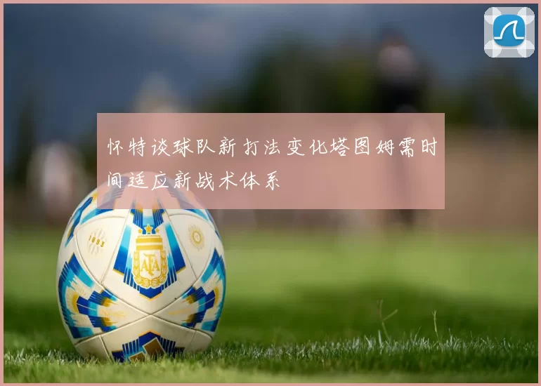 怀特谈球队新打法变化塔图姆需时间适应新战术体系